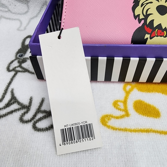 Marc Tetro NWT Pink Terrier Long Wallet - Picture 3 of 4